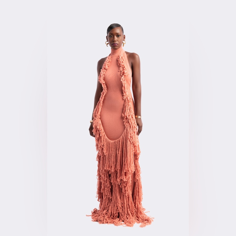 Hanifa Mina Tassle dress